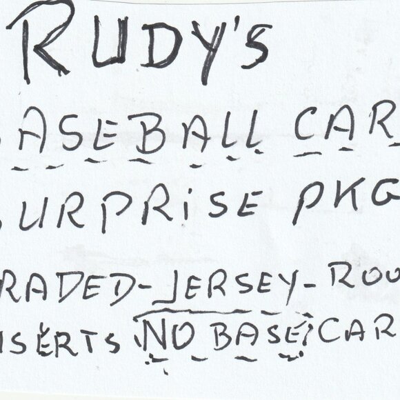 BASEBALL CARDS SURPRISE PACKAGE GRADED/JERSEY/ROOKIE CARDS 30 - Picture 1 of 1